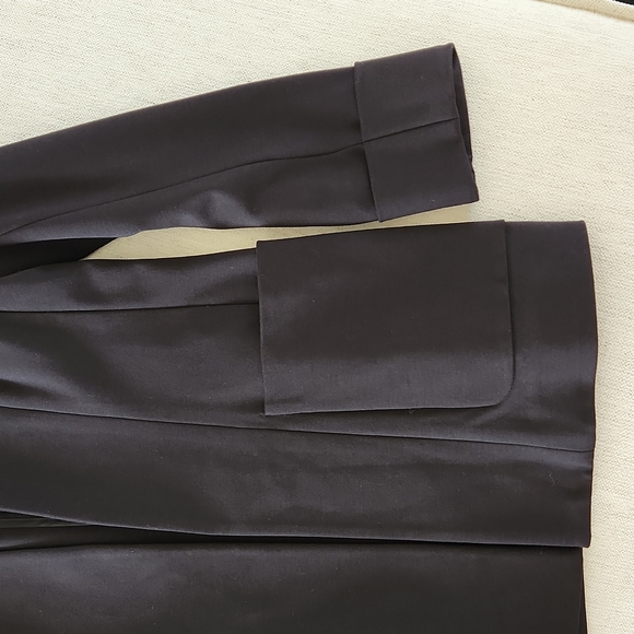 NWOT Theory Stretch Collarless Jacket Blazer Size 2 - Picture 3 of 8